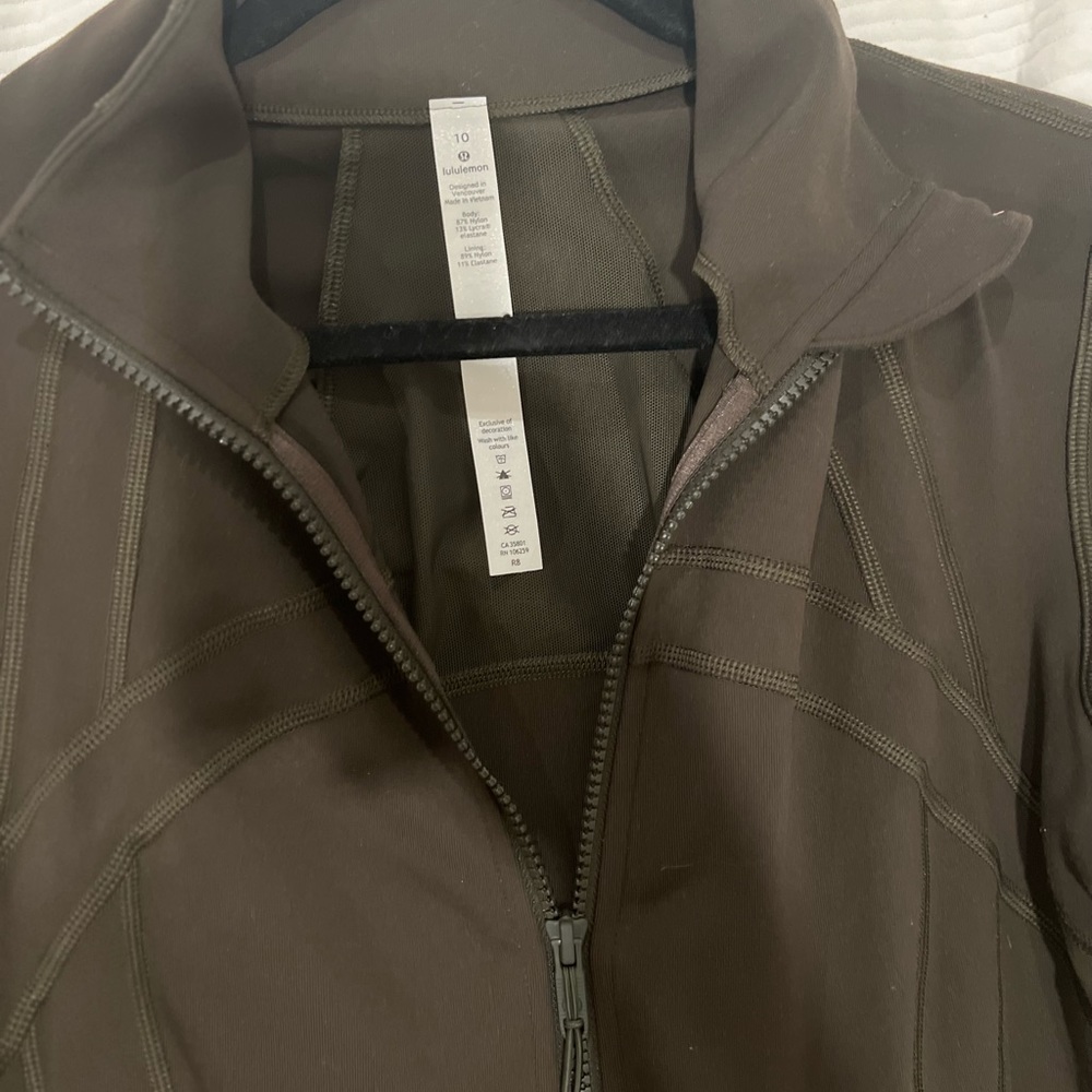 Dark Olive Green Lululemon Jacket